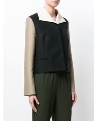 Женская черная косуха от Marni