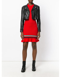 Женская черная косуха от Twin-Set