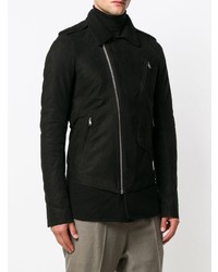 Мужская черная косуха от Rick Owens