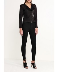 Женская черная косуха от Fontana 2.0