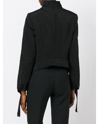 Женская черная косуха от Ann Demeulemeester