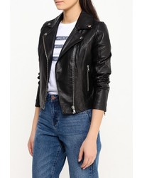 Женская черная косуха от LOST INK