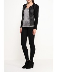 Женская черная косуха от Morgan