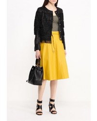 Женская черная косуха от Patrizia Pepe