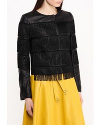 Женская черная косуха от Patrizia Pepe