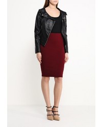 Женская черная косуха от Rinascimento