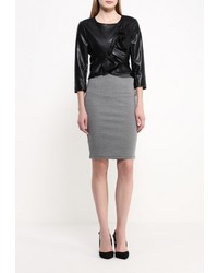 Женская черная косуха от Rinascimento