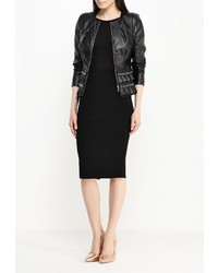 Женская черная косуха от Rinascimento