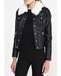 Женская черная косуха от River Island