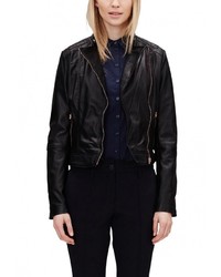 Женская черная косуха от s.Oliver