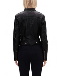 Женская черная косуха от s.Oliver