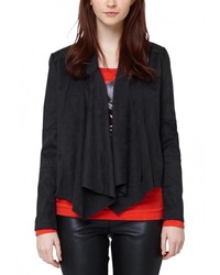 Женская черная косуха от s.Oliver Denim