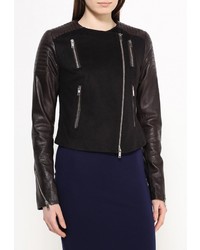 Женская черная косуха от Steven-K