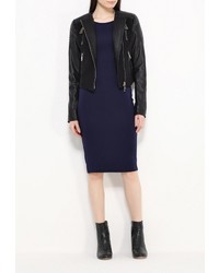 Женская черная косуха от Steven-K