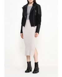 Женская черная косуха от Steven-K