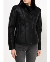 Женская черная косуха от Wallis