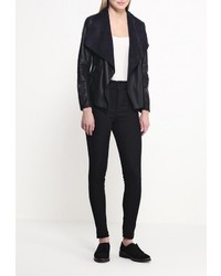 Женская черная косуха от Wallis