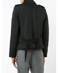 Мужская черная косуха от Ann Demeulemeester