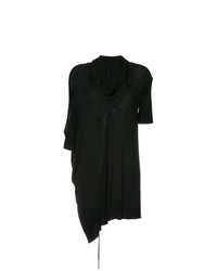 Женская черная кофта с коротким рукавом от Masnada