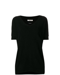 Женская черная кофта с коротким рукавом от Max & Moi