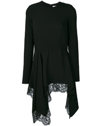 Черная кружевная блузка от Givenchy