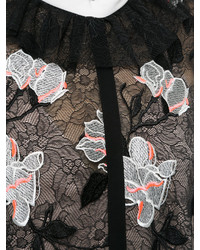 Черная кружевная блузка от Ginger & Smart