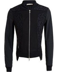 Женская черная кружевная куртка от Nina Ricci