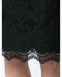Черная кружевная юбка от Marchesa