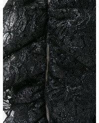 Черная кружевная юбка от MSGM