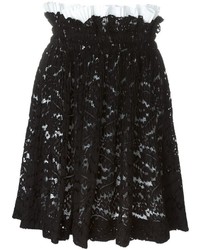Черная кружевная юбка от No.21