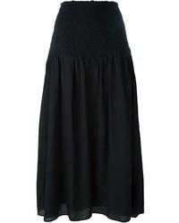 Черная кружевная юбка от See by Chloe