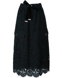 Черная кружевная юбка от Twin-Set
