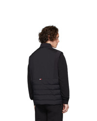 Мужская черная куртка без рукавов от Moncler