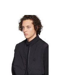 Мужская черная куртка без рукавов от Moncler