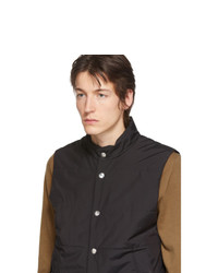 Мужская черная куртка без рукавов от MACKINTOSH