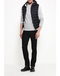 Мужская черная куртка без рукавов от JDL Star