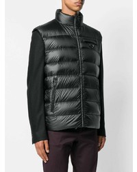 Мужская черная куртка без рукавов от Prada