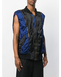 Мужская черная куртка без рукавов от Facetasm