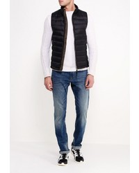 Мужская черная куртка без рукавов от Tom Tailor