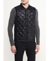 Мужская черная куртка без рукавов от Tom Tailor Denim