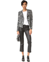 Женская черная куртка букле от Generation Love