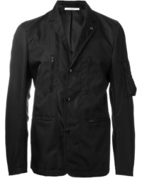 Мужская черная куртка в стиле милитари от Givenchy