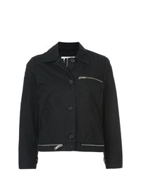 Черная куртка в стиле милитари от Proenza Schouler