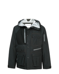 Мужская черная куртка в стиле милитари от White Mountaineering
