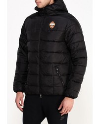 Мужская черная куртка-пуховик с принтом от Atributika &amp; Club™
