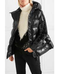 Женская черная куртка-пуховик от Moncler Genius