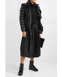 Женская черная куртка-пуховик от Moncler Genius