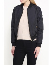 Женская черная куртка-пуховик от Ad Lib