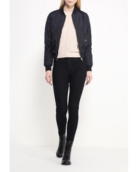 Женская черная куртка-пуховик от Ad Lib