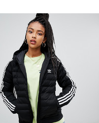 Женская черная куртка-пуховик от adidas Originals